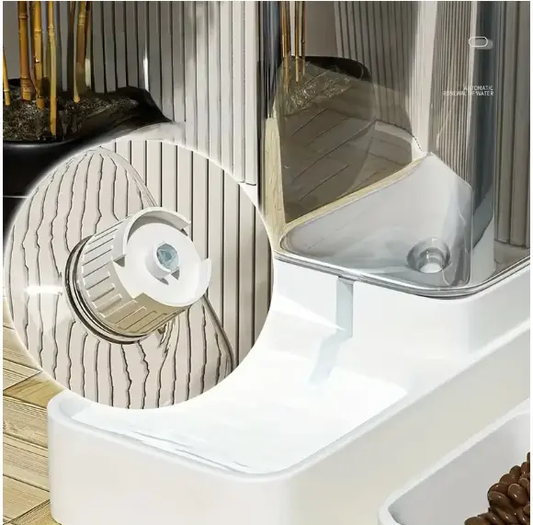 Set Automat de Hrănire și Adăpare pentru Animale | 3,8 L