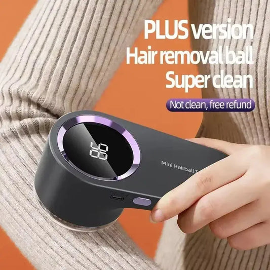 Aparat Electric pentru Îndepărtarea Scamelor cu Afișaj LED - Reîncărcabil USB