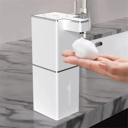 Dozator Automat de Săpun Spumă 380 ml cu Senzor și Încărcare USB