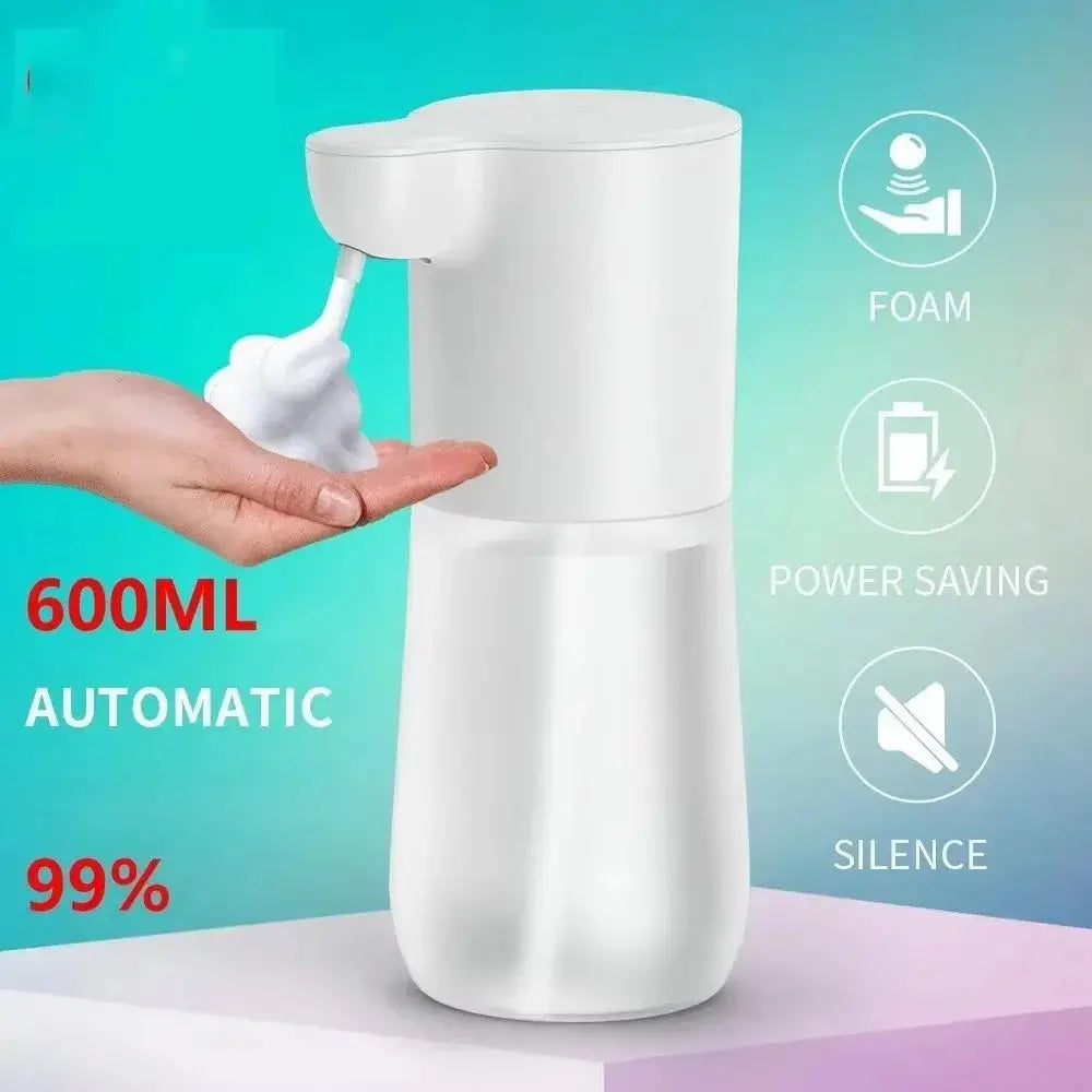 Dozator Automat de Săpun Spumă 380 ml cu Senzor și Încărcare USB