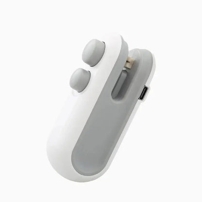 Mini Aparat de Sigilat Pungi cu Încălzire, Reîncărcabil USB