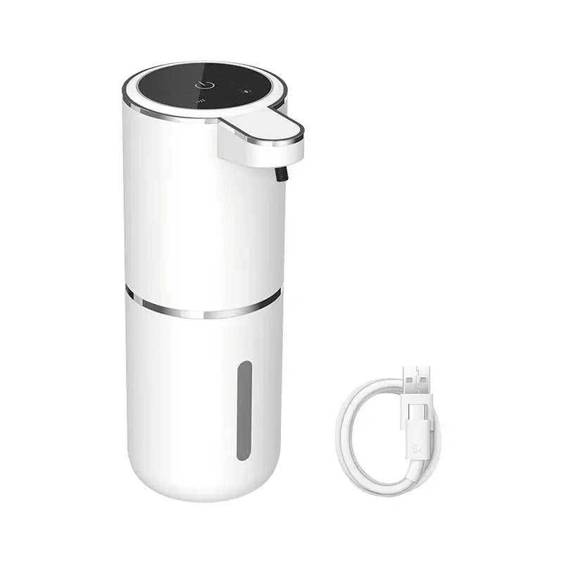 Dozator Automat de Săpun Spumă 380 ml cu Senzor și Încărcare USB